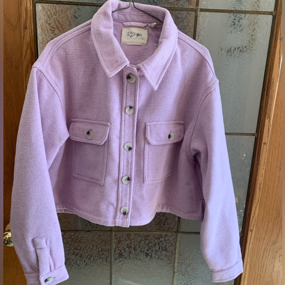 RD STYLE CONSCIOUS CROPPED JACKET 20” PTP
